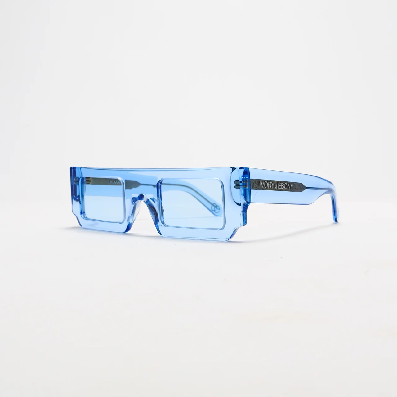 Blu Rectangle Box Sunglasses - Image 4
