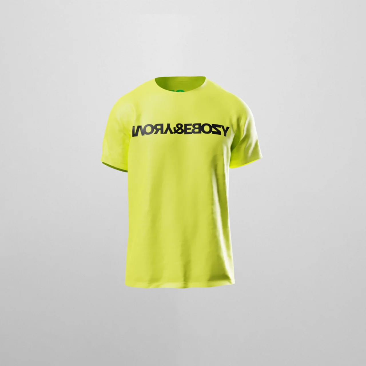 Rotated Text Hydrophobic T-Shirt - Image 6