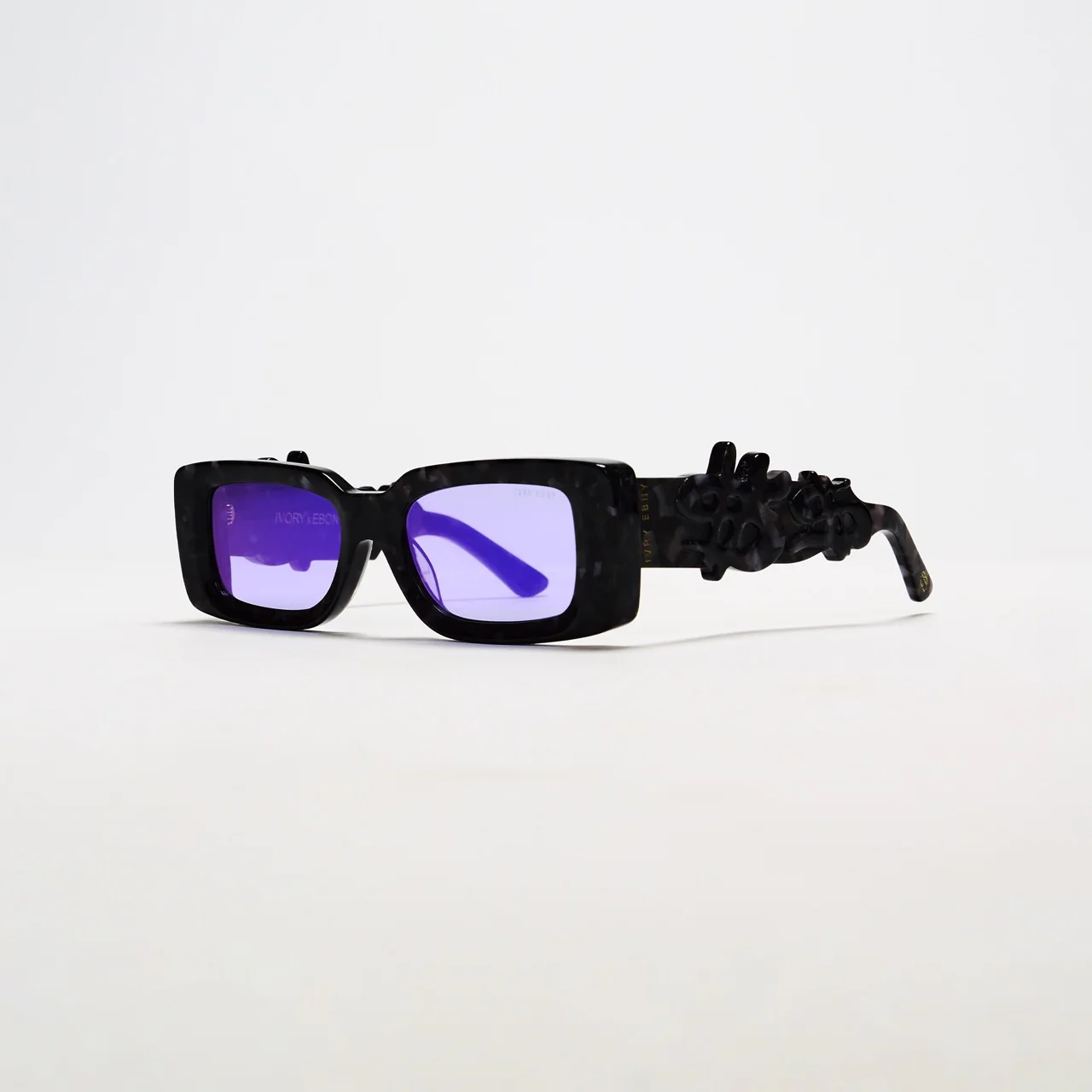 Purple Leopard Dollar Sunglasses - Image 4