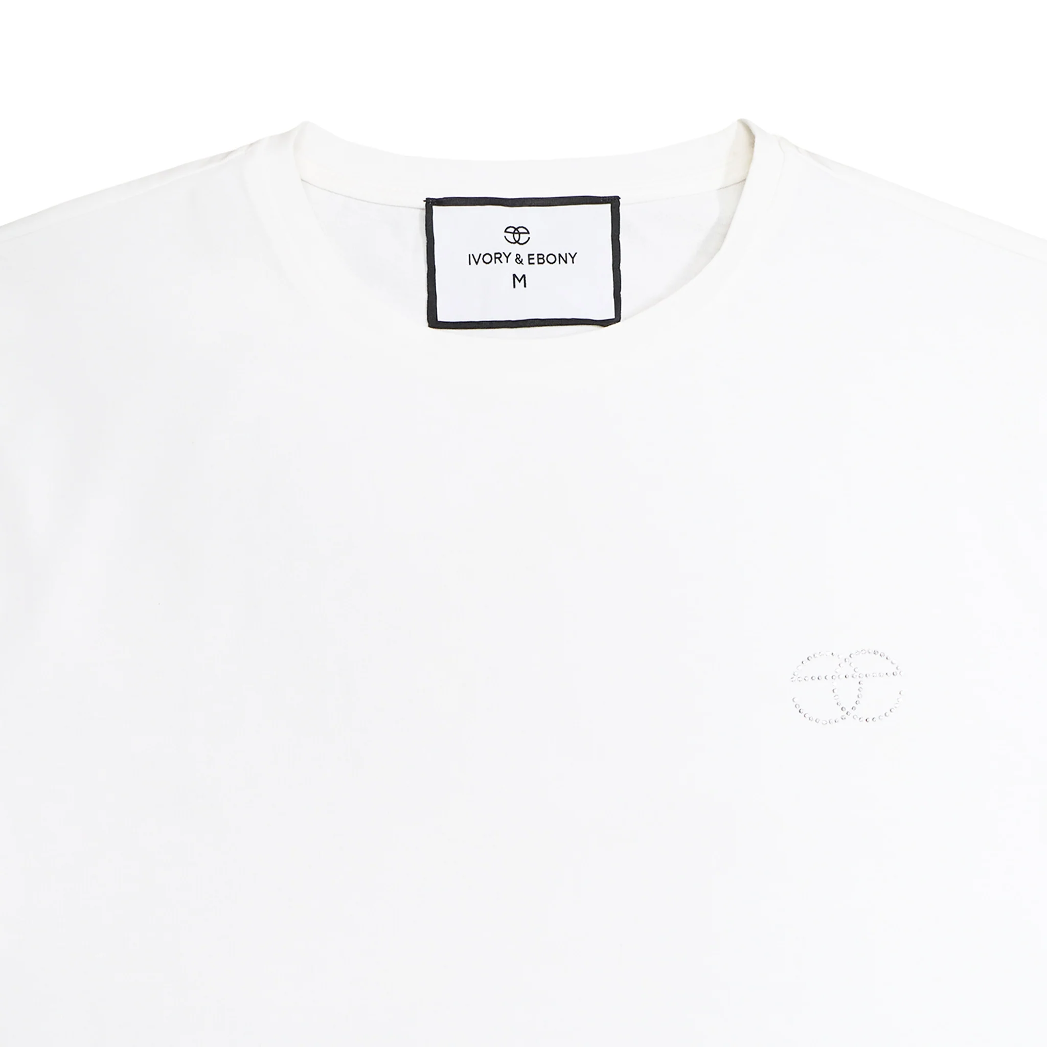 Rhinestone Detail Hydrophobic T-Shirt - Image 4