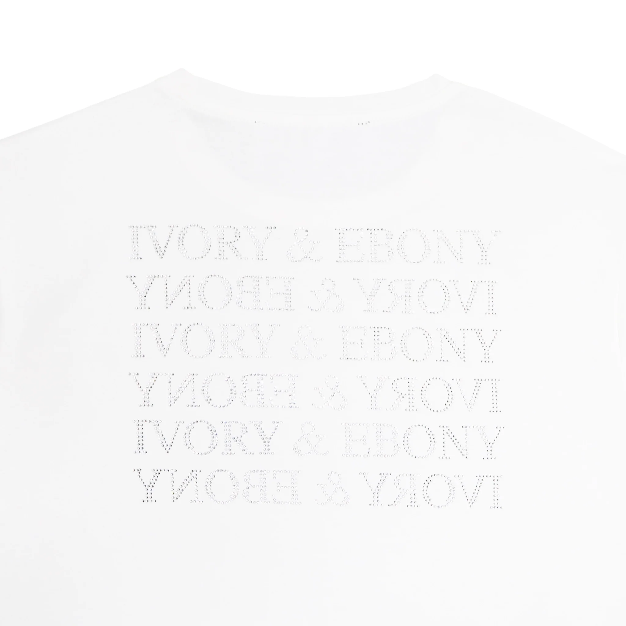 Rhinestone Detail Hydrophobic T-Shirt - Image 5